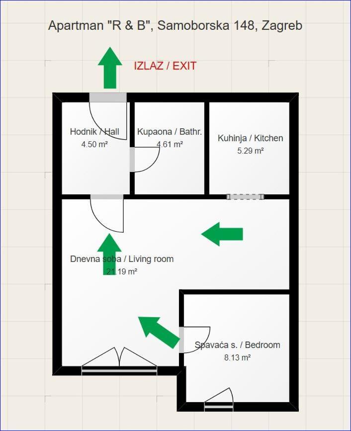 Well-Equipped Apartment With Free Parking ザグレブ エクステリア 写真